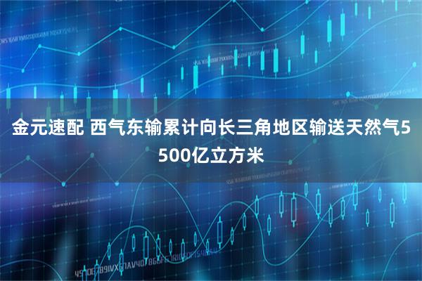 金元速配 西气东输累计向长三角地区输送天然气5500亿立方米